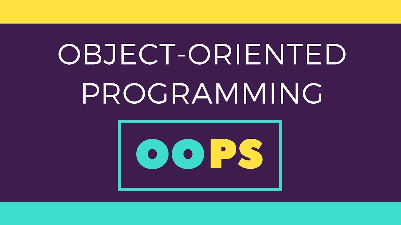 Object Oriented programming